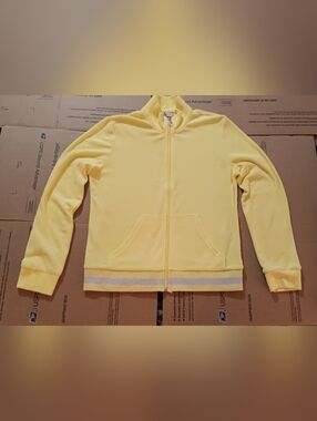 Juicy Couture Vintage Zip-Up  with Reflective Hem